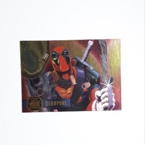 1995 Flair Marvel Annual power blast Deadpool #17. Card is in NM condition.